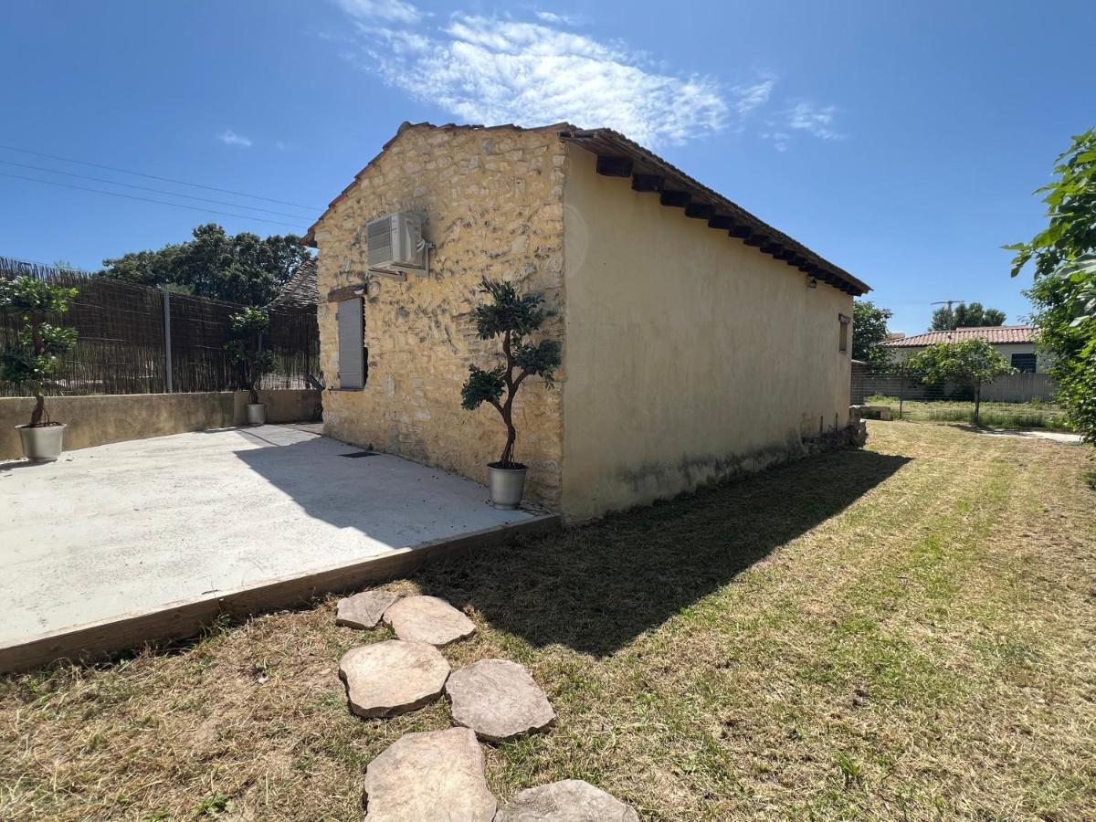 Cabanon Provencal Villa Rochefort-du-Gard Exterior photo